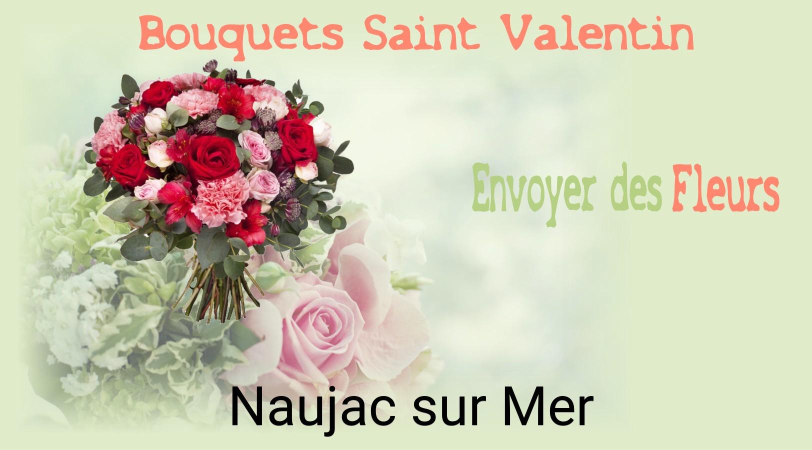 Roses de Saint-Valentin livrées à Naujac-sur-Mer